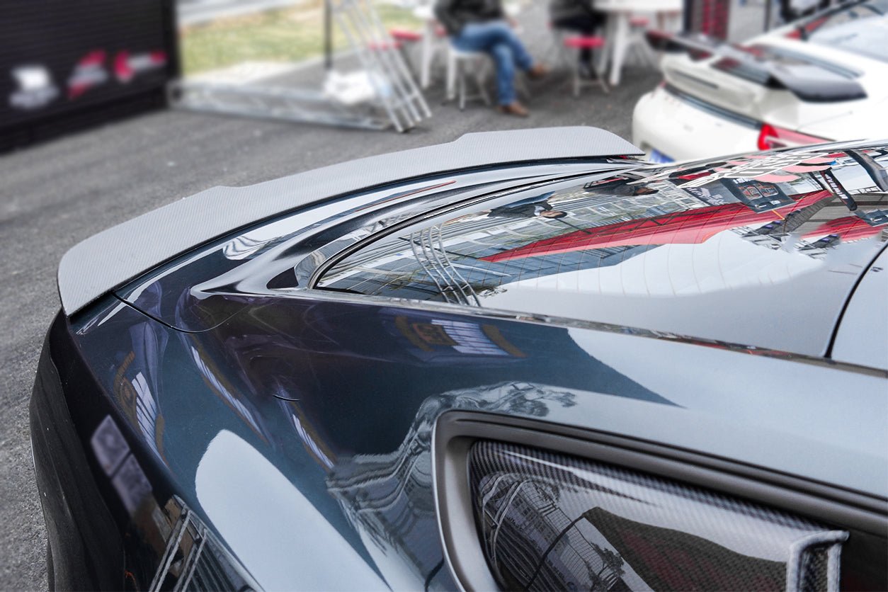 2015 - 2023 Ford Mustang Rsh Style Carbon Fiber Turnk Spoiler